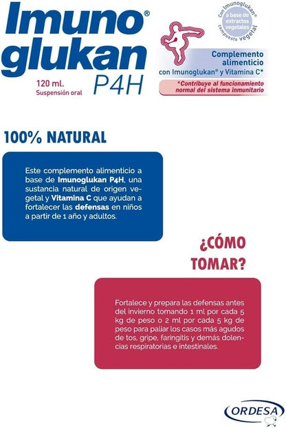 IMUNOGLUKAN Jarabe P4H 120ml-4
