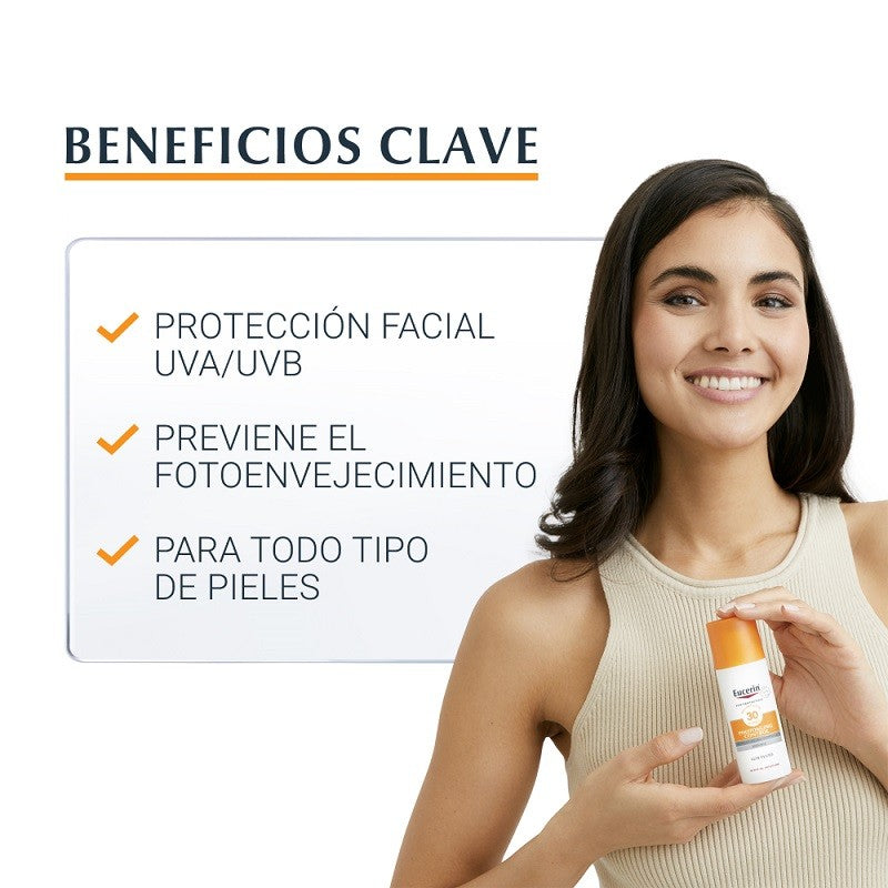 EUCERIN Sun Fluido Anti-Edad SPF50 (50ml)-4
