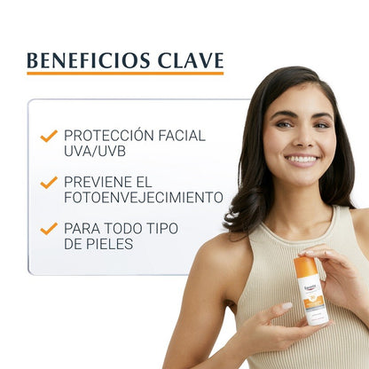 EUCERIN Sun Fluido Anti-Edad SPF50 (50ml)-4