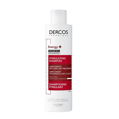 VICHY Dercos Champú Anticaída Estimulante Energizante 200ml-1