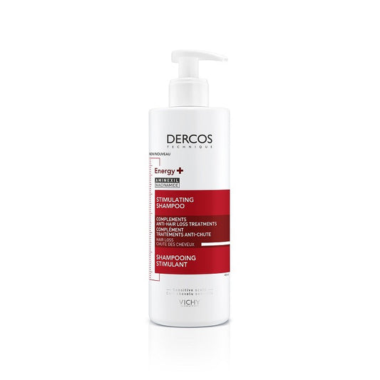 VICHY Dercos Champú Anticaída Estimulante Energizante 400ml-1