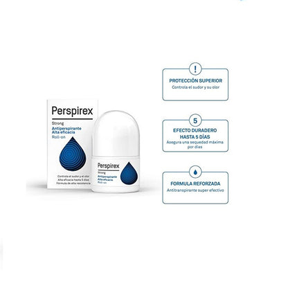 PERSPIRES Strong Antitranspirante Roll-On 20ML-4