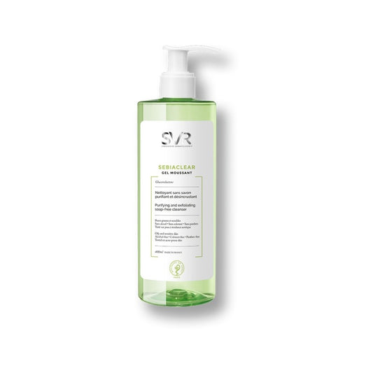 SEBIACLEAR Gel Moussant 400ml-1