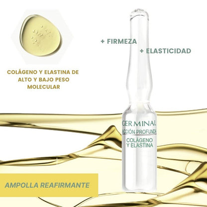 GERMINAL Ampollas Colágeno y Elastina Sérum Antiedad 30 Ampollas-3
