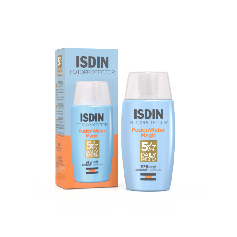 ISDIN Pack Fotoprotector SPF 50 Fusion Gel Sport + Fusion Water Magic-3