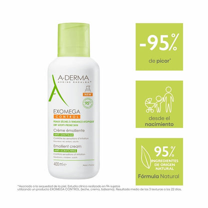 A-DERMA Exomega Control Crema Emoliente 400ml-4