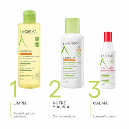 A-DERMA Exomega Control Crema Emoliente 400ml-7