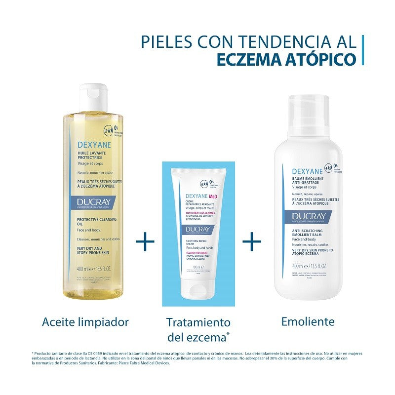 Dexyane Med Crema reparadora Calmante 100 ml-5