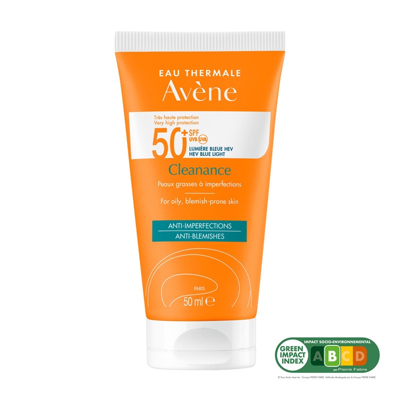 AVÈNE Cleanance Protector Solar Facial SPF50+ 50ml-6