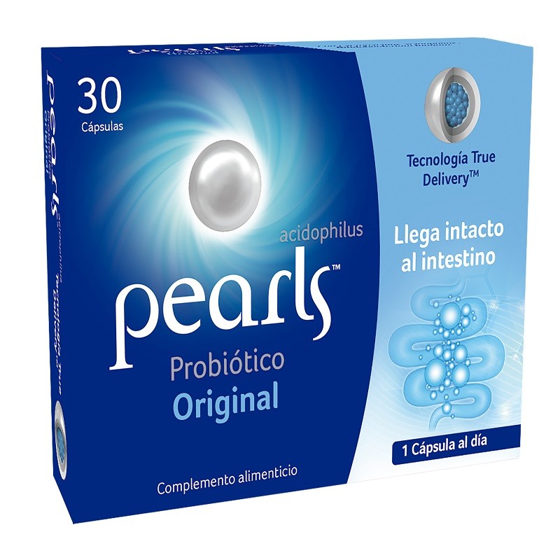 PEARLS Acidophilus 30 Cápsulas-1