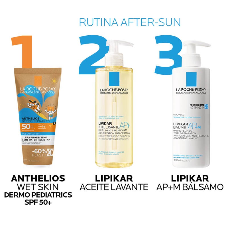 ANTHELIOS Dermo-Pediatrics Gel Wet Skin SPF50+ (250ml) LA ROCHE POSAY-11