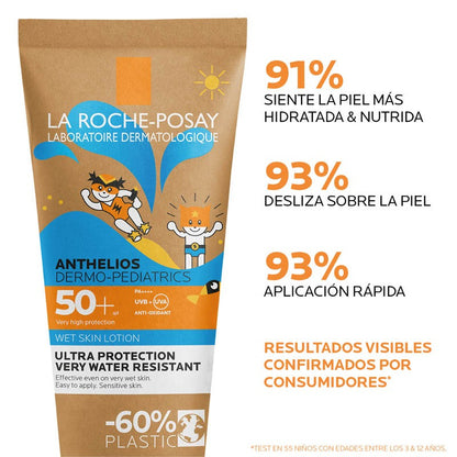 ANTHELIOS Dermo-Pediatrics Gel Wet Skin SPF50+ (250ml) LA ROCHE POSAY-14