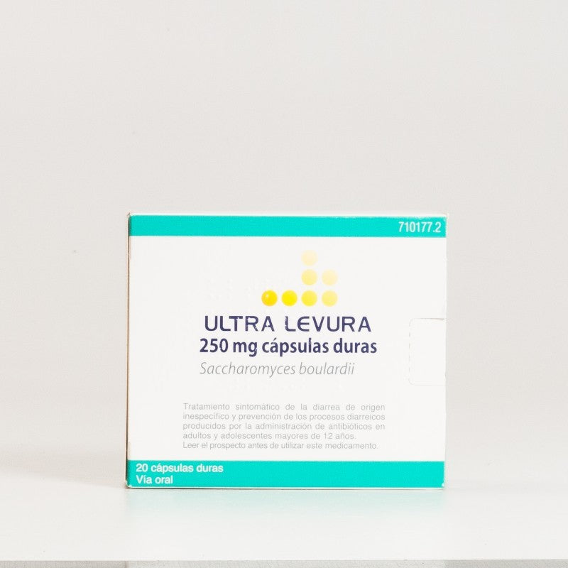 ULTRA LEVURA 250MG 20 Cásulas Duras-1