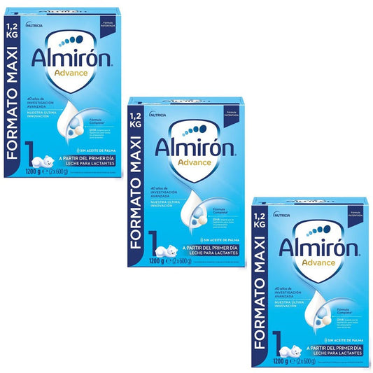 ALMIRÓN Advance 1 con Pronutra Leche para Lactantes Pack 3x1200gr-1