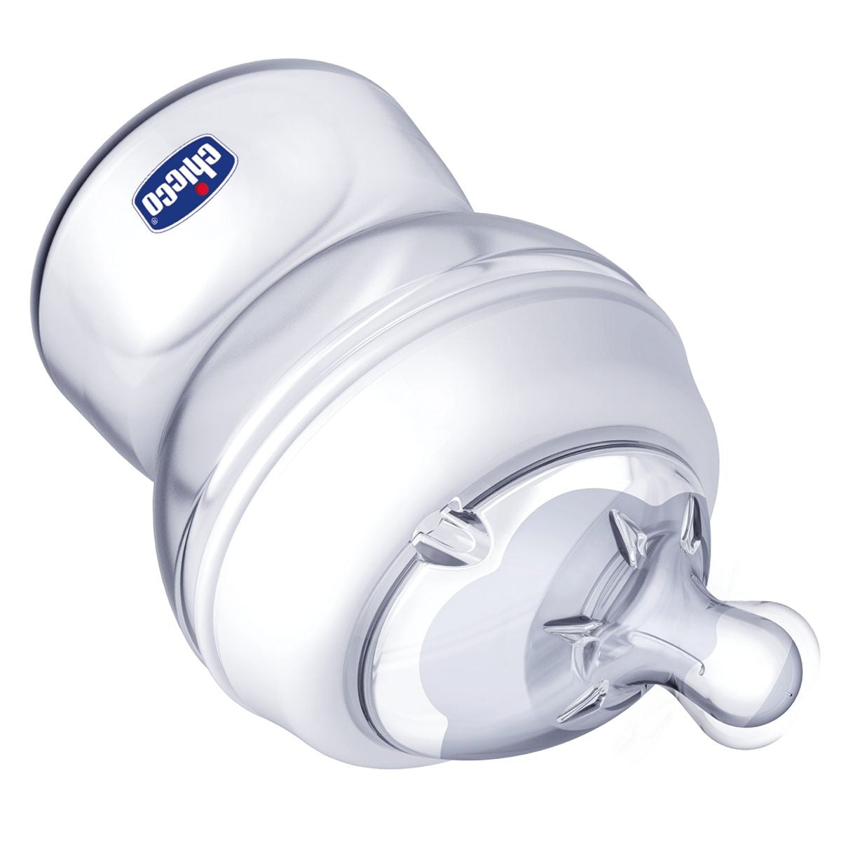 CHICCO Biberón Natural Feeling Tetina Inclinada Flujo Medio 250ML-1