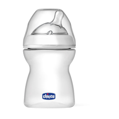 CHICCO Biberón Natural Feeling Tetina Inclinada Flujo Medio 250ML-3