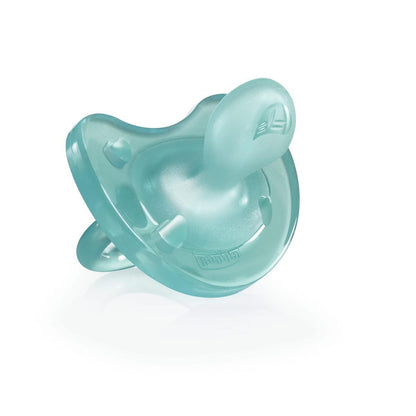 CHICCO 2xChupete Physio Soft Silicon Azul 6-16m (Todogoma)-3