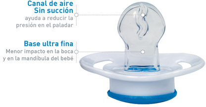 Dr Brown's 2XChupete prevent 0-6 Meses, Silicona-2
