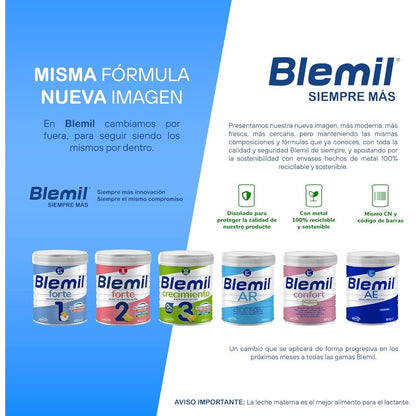 BLEMIL Plus AR de 0 a 6 meses 800gr-4