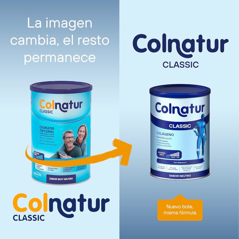 COLNATUR Colágeno Soluble Neutro Clásico 306g-3