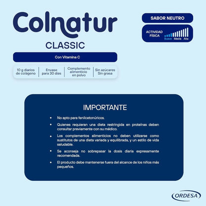 COLNATUR Colágeno Soluble Neutro Clásico 306g-6