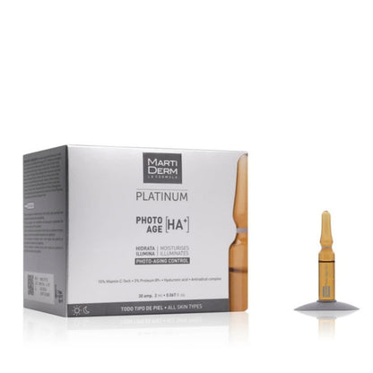 MARTIDERM Platinum Photo Age Ampollas HA+ x30 Ampollas-1