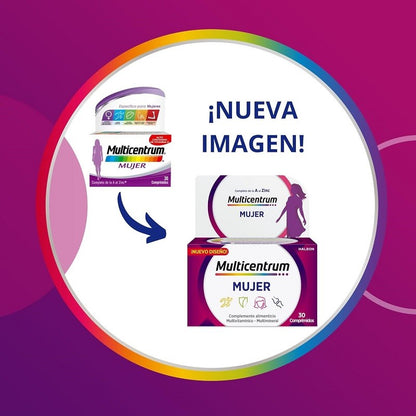 MULTICENTRUM Mujer 30 Comprimidos-2