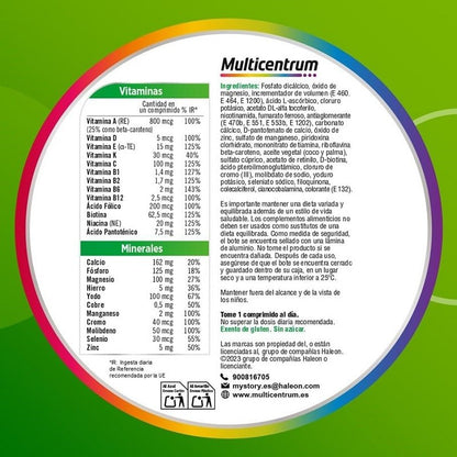 MULTICENTRUM 30 Comprimidos-7