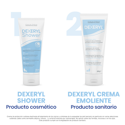 DUCRAY Dexeryl Crema de Ducha Limpiadora 200ml-5