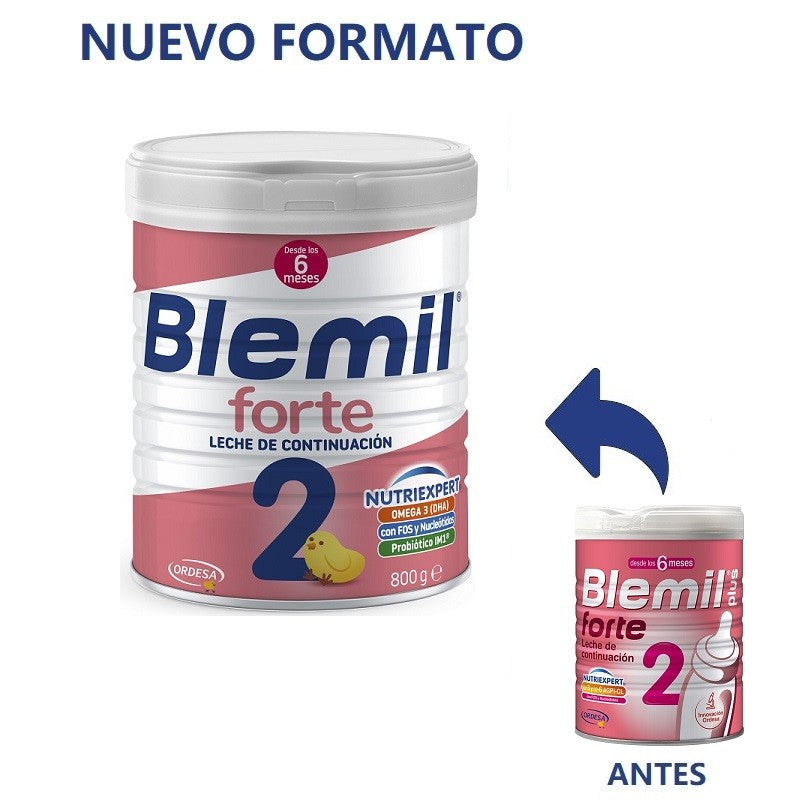 PACK BLEMIL Plus 2 Forte Leche de Continuación 2x800gr-2