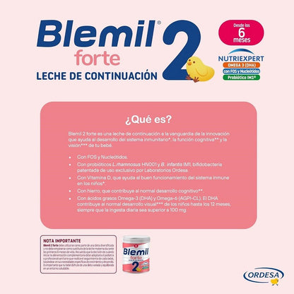 PACK BLEMIL Plus 2 Forte Leche de Continuación 2x800gr-7
