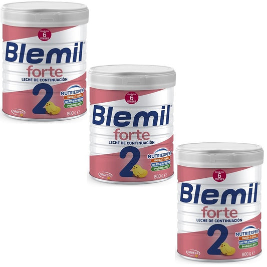 PACK BLEMIL Plus 2 Forte Leche de Continuación 3x800gr-1