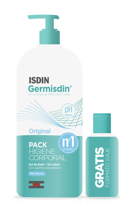 ISDIN GERMISDIN Higiene Corporal 1L + 100ml regalo-1