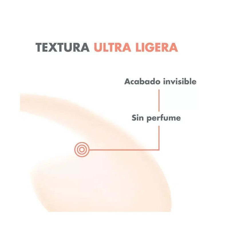 AVENE Solar Fluido Facial Toque Seco SPF50+ Sin Perfume 50ml-5