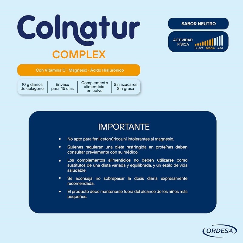 COLNATUR Complex Neutro Colágeno Soluble 330g-6