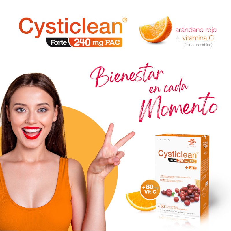CYSTICLEAN Forte 240mg PAC 60 Cápsulas-2