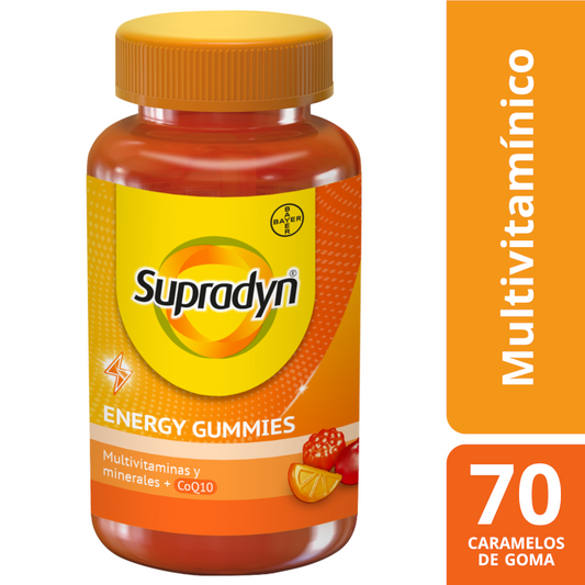 SUPRADYN Energy Gummies Adultos 70 Caramelos de Goma-1