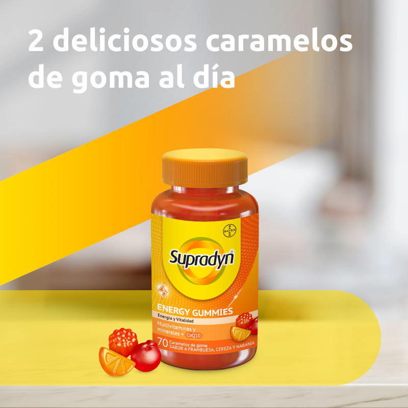 SUPRADYN Energy Gummies Adultos 70 Caramelos de Goma-4