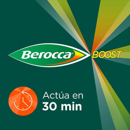BEROCCA BOOST Guaraná 30 Comprimidos Efervescentes-4