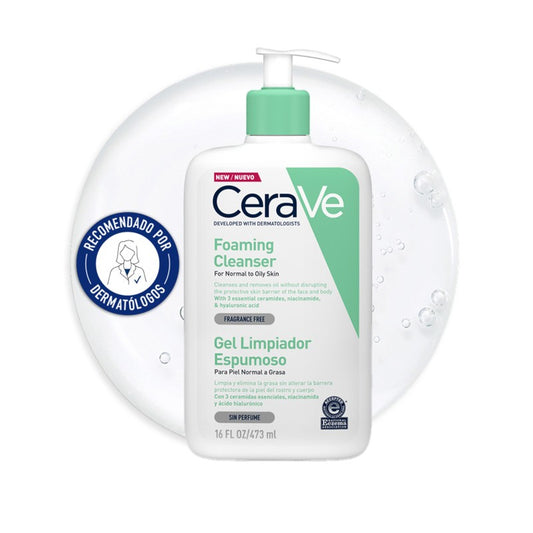 CERAVE Gel Limpiador Espumoso 473ml-1