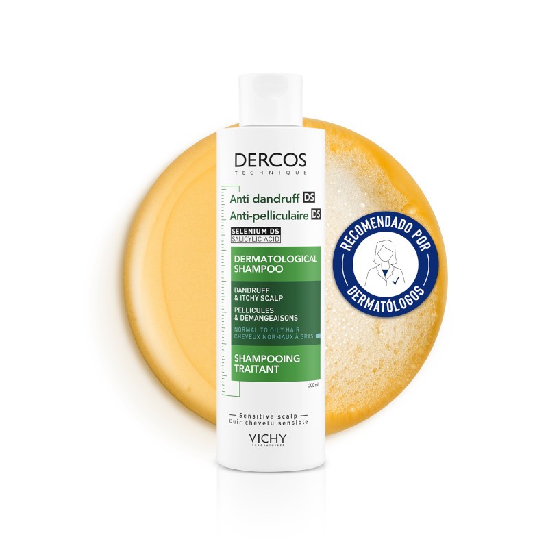 VICHY Dercos Anticaspa Cabello Normal-Graso 200ml Precio Oferta-1