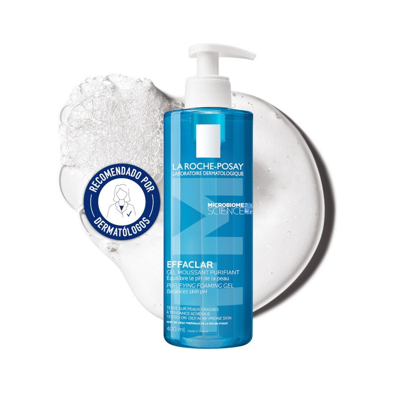 EFFACLAR Gel Limpiador Purificante +M Piel Grasa 400ml - La Roche Posay-1