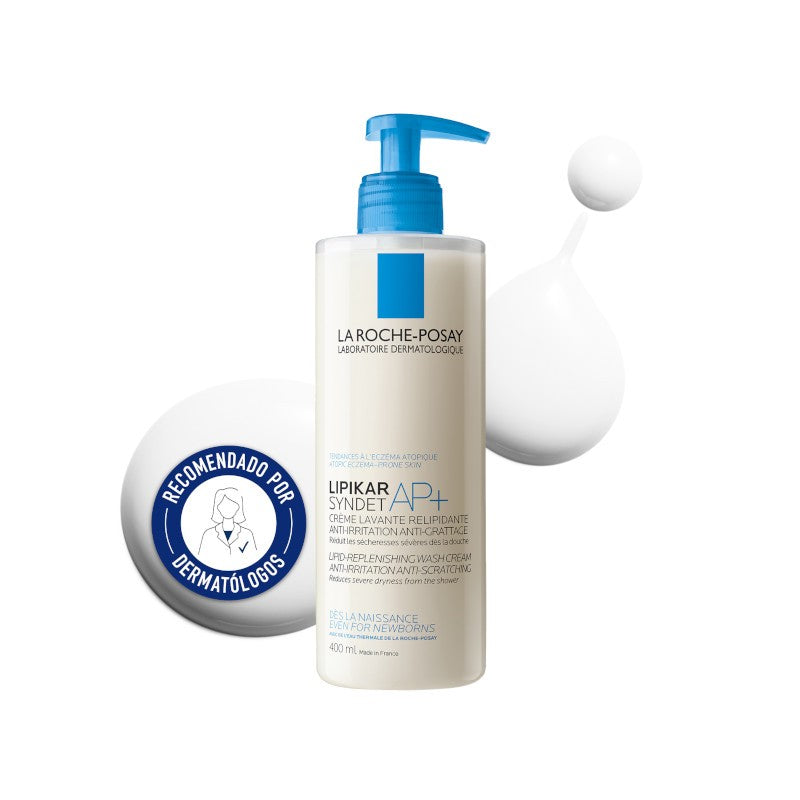 LIPIKAR Syndet AP+ Gel Crema 400ml - LA ROCHE POSAY-1