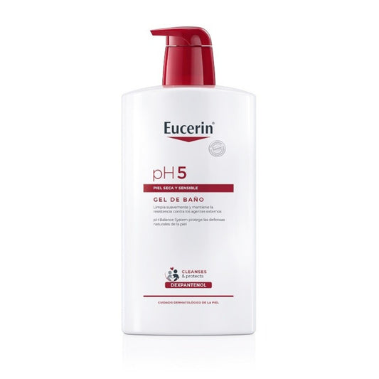EUCERIN pH5 Gel de Baño Piel Seca y Sensible 1L-1