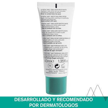 URIAGE Hyseac Emulsión Hidratante Matificante 40 ml-2