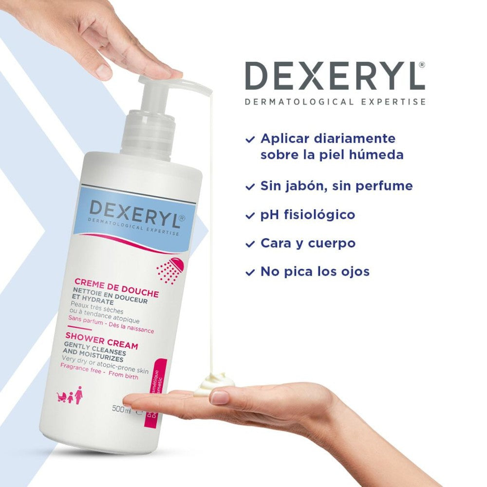 DEXERYL Crema de Ducha Limpiadora 500ml-2