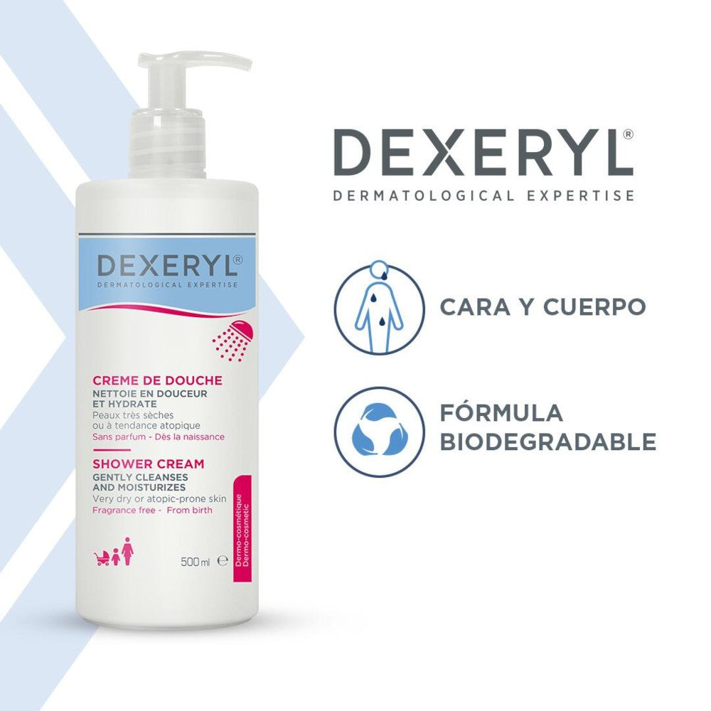 DEXERYL Crema de Ducha Limpiadora 500ml-4