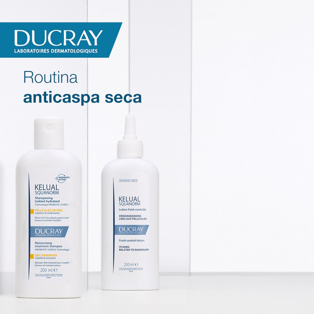 DUCRAY Squanorm Champú Anticaspa Seca 200ML-7