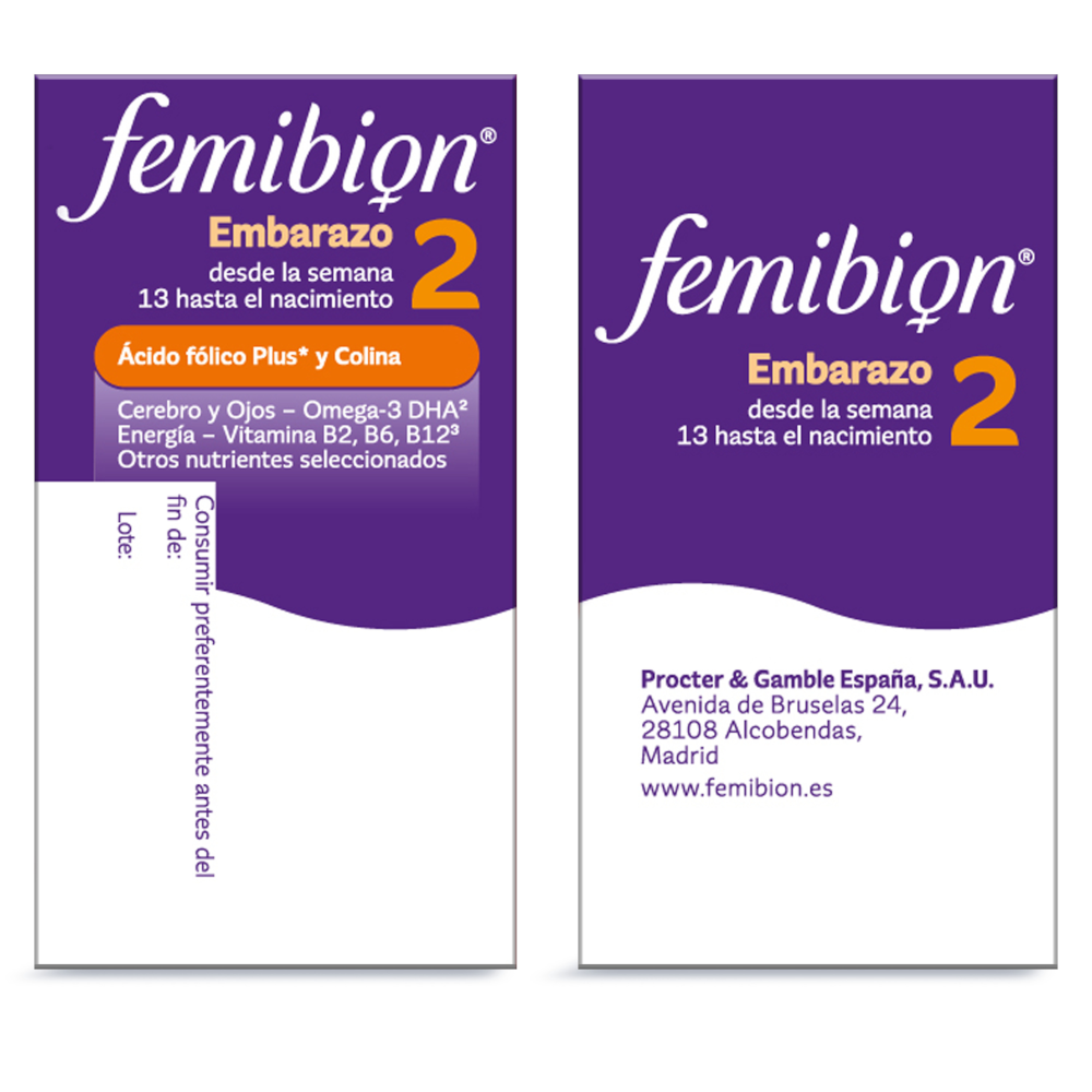 FEMIBION 2 Embarazo 28 Comprimidos + 28 Cápsulas (4 semanas)-10