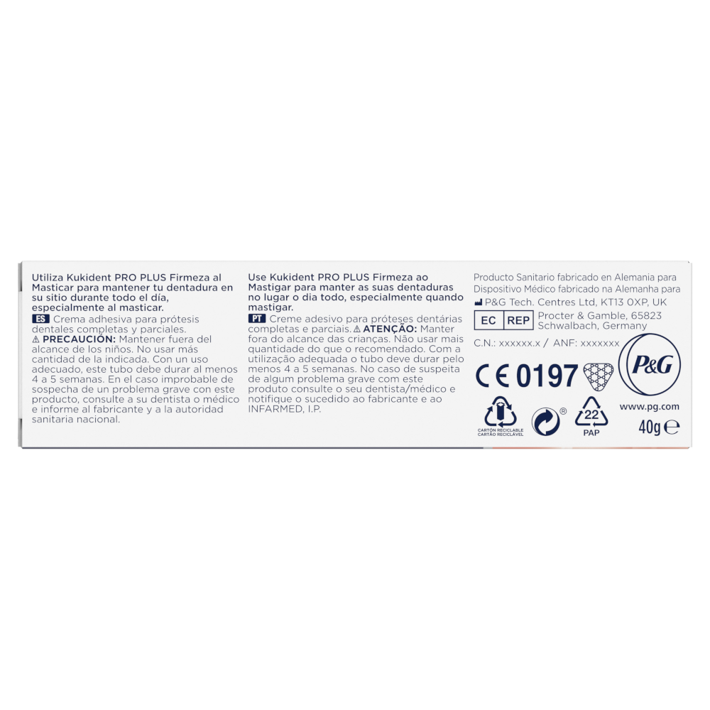 KUKIDENT Pro Plus La Mejor Fijación 40 g-12